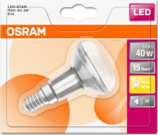 Osram LED Star R50 Spotlight E14, 3,3 W = 40 W