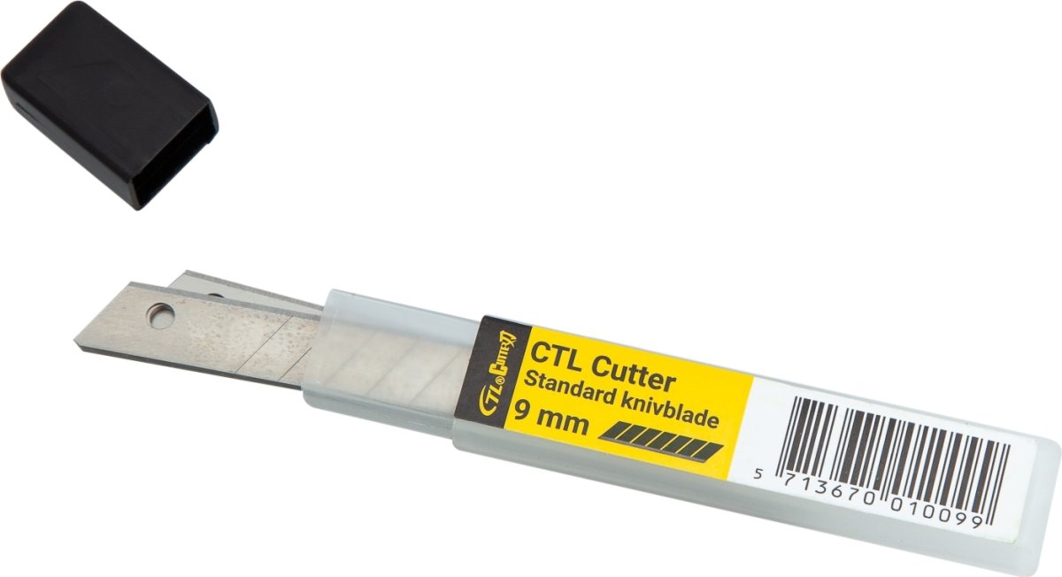 CTL Cutter Knivblade 9 mm, 10 stk. 