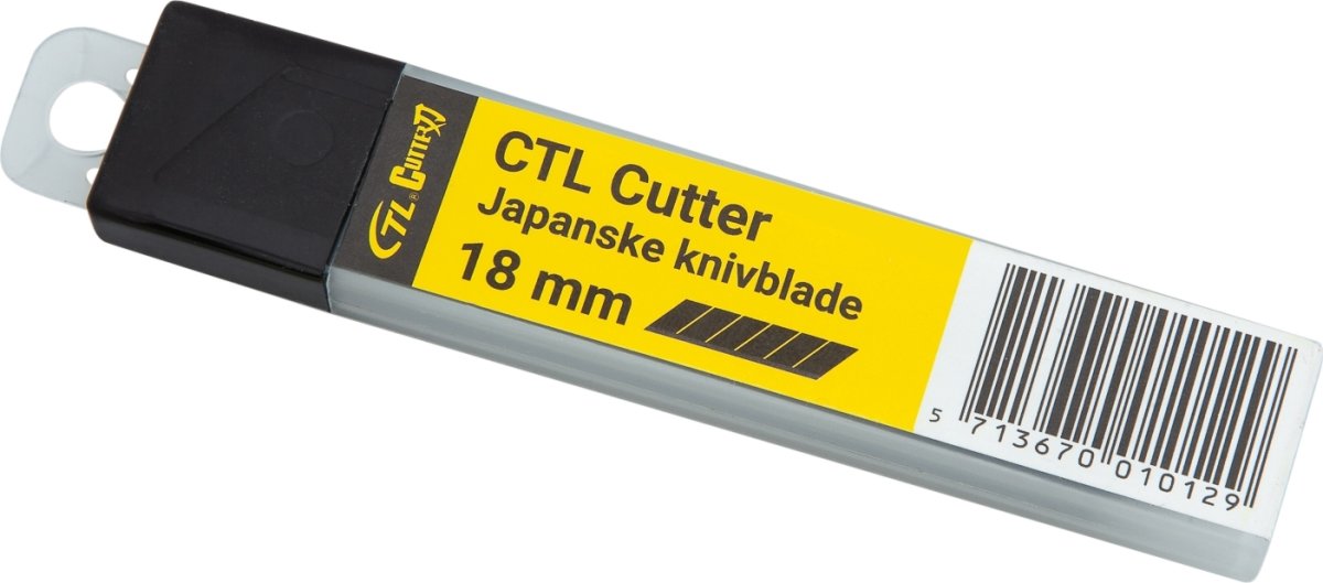 CTL Cutter Japanske Knivblade 18 mm, 10 stk. 