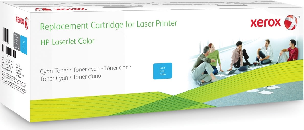 Lasertoner Xerox XRC 381A Cyan 3200 sidor