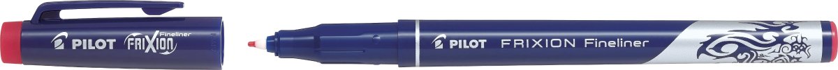 Bläckpenna Pilot FriXion Fineliner Röd