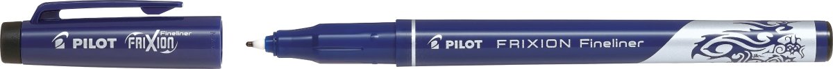 Fiberpenna Pilot FriXion Fineliner F Svart