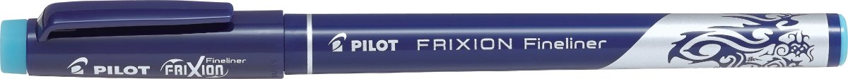 Bläckpenna Pilot FriXion Fineliner Ljusblå
