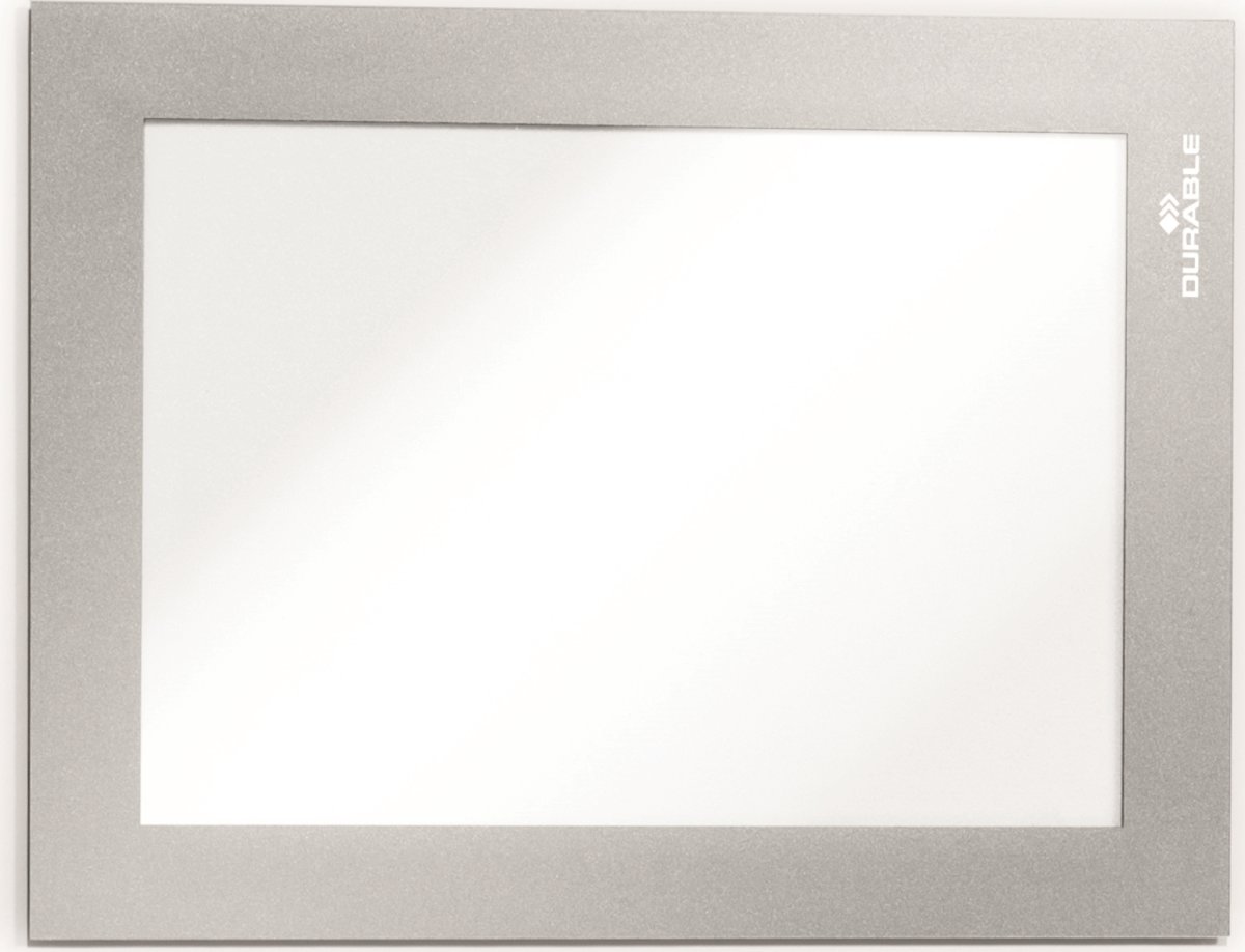 Magnetram Durable Duraframe® A6 Silver 5 st