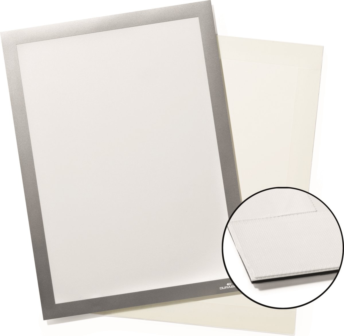 Durable Grip Magnetram A4, silver