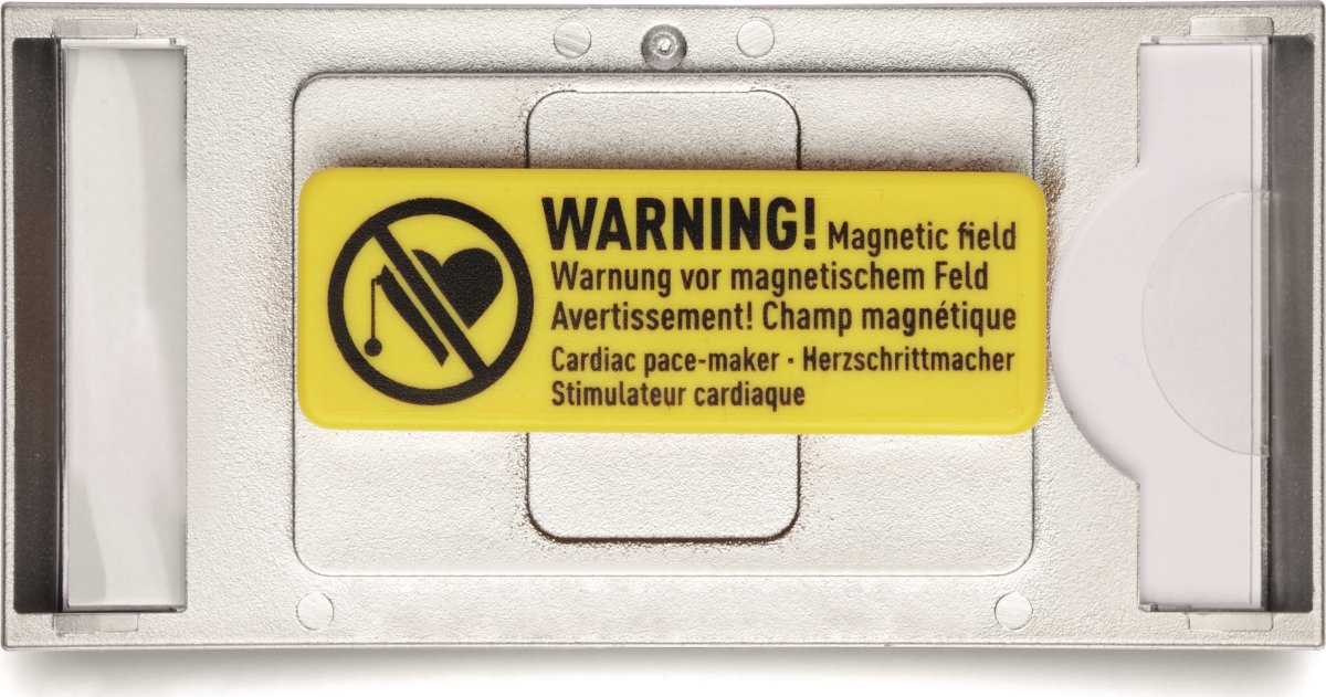 Durable Namnskylt med magnet 30x65 mm, 10 st.