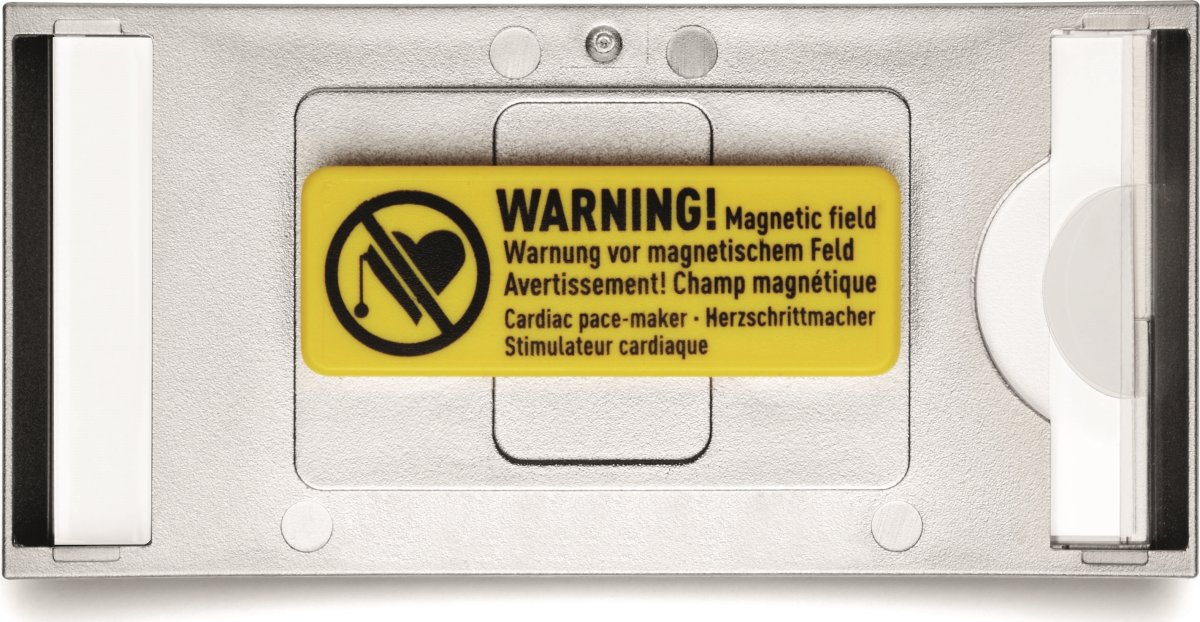 Durable Namnskylt med magnet 34x74 mm, 10 st.