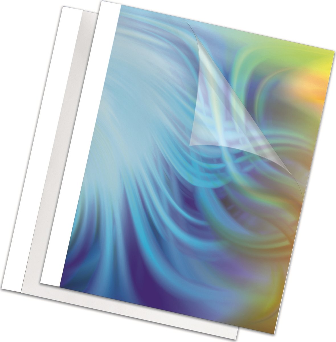 Inbindningsomslag Fellowes standard 1.5mm vit