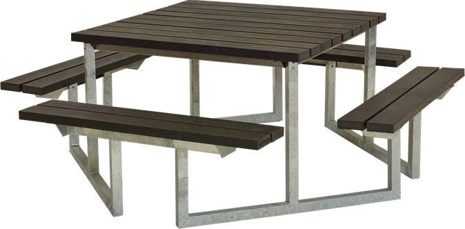 Plus Twist bänkset | RePlast | 204 cm