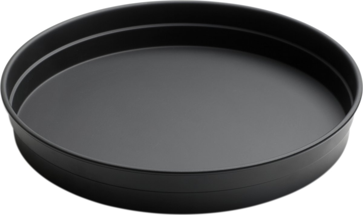 Steel Function Serveringsbricka, Ø32 cm, svart