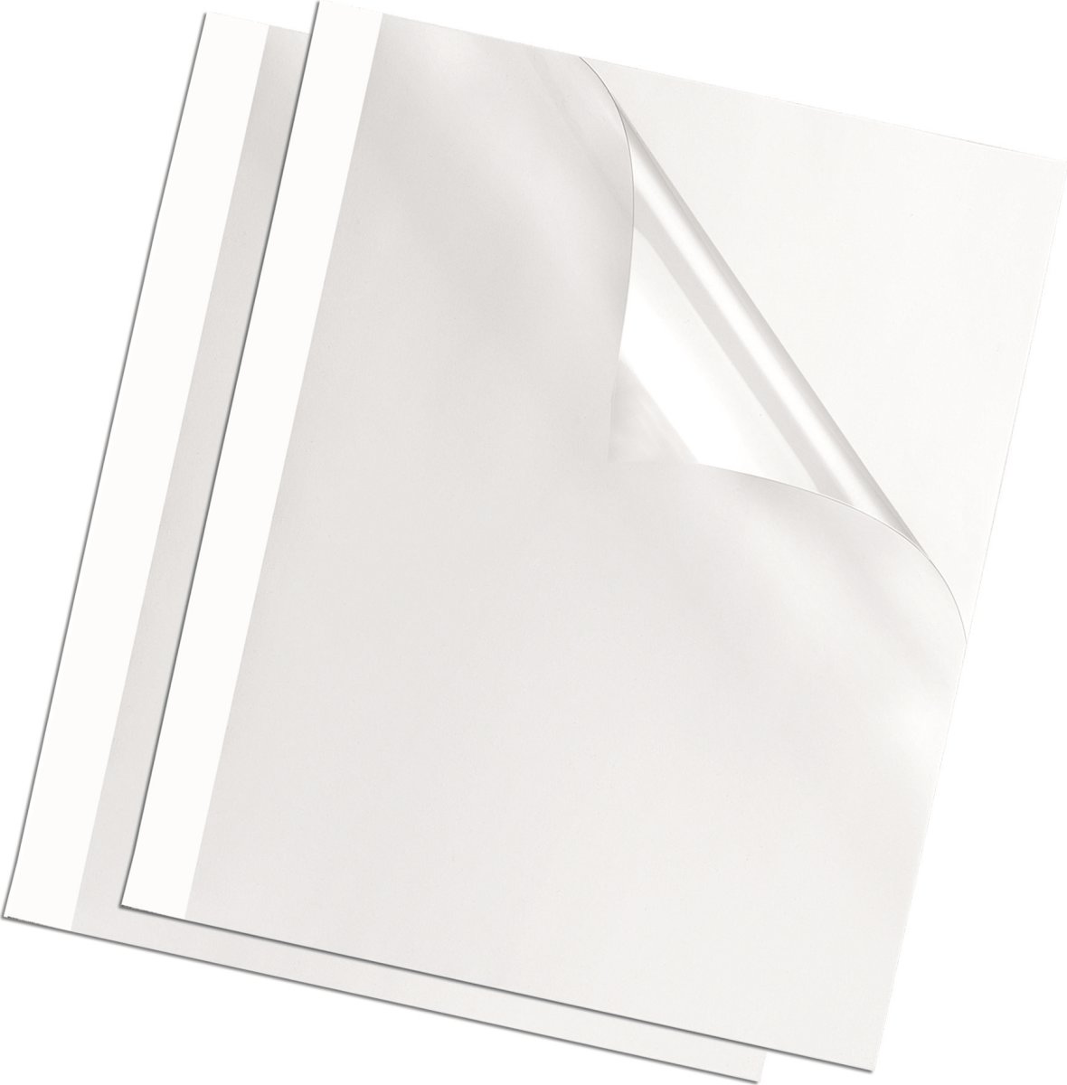 Inbindningsomslag Fellowes Standard 12mm vit