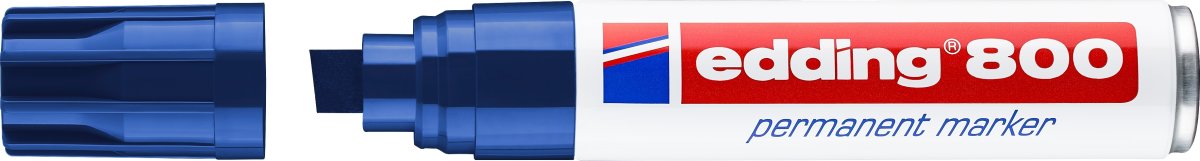Edding 800 märkpenna, blå
