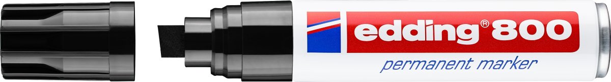 Edding 800 märkpenna, svart