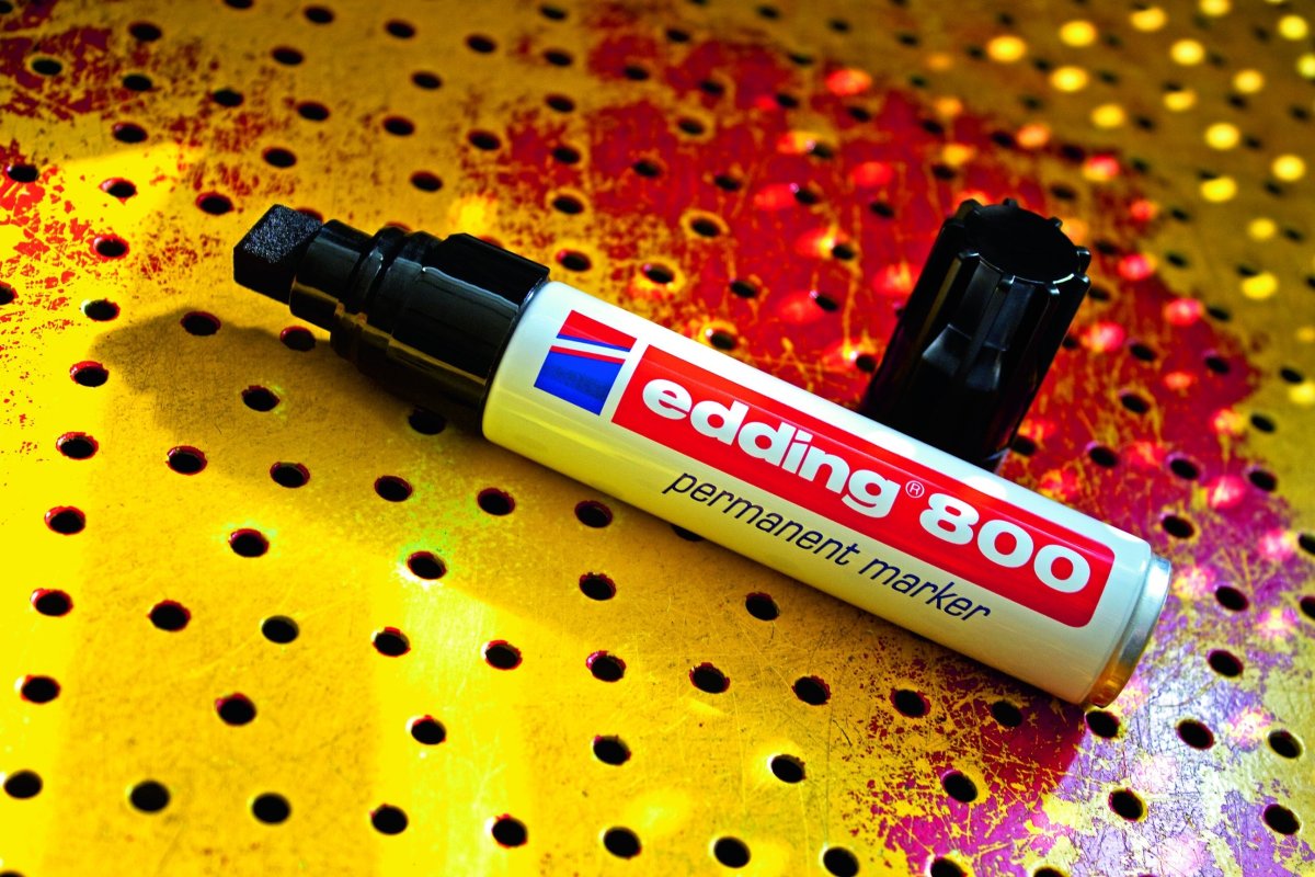 Edding 800 märkpenna, svart