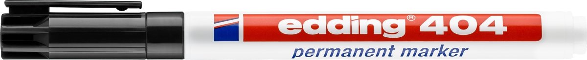 Edding 404 permanent märkpenna, 0,75 mm, svart