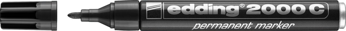Edding 2000C, svart