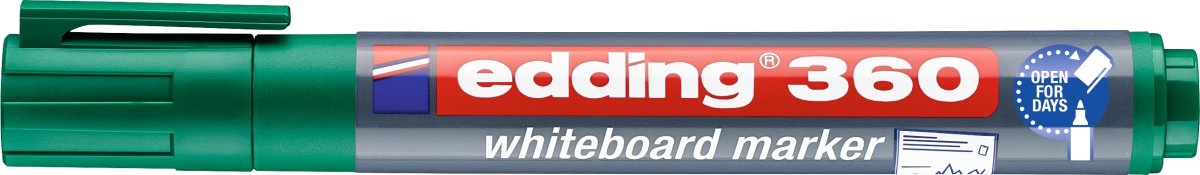 Edding 360 whiteboardpenna, grön
