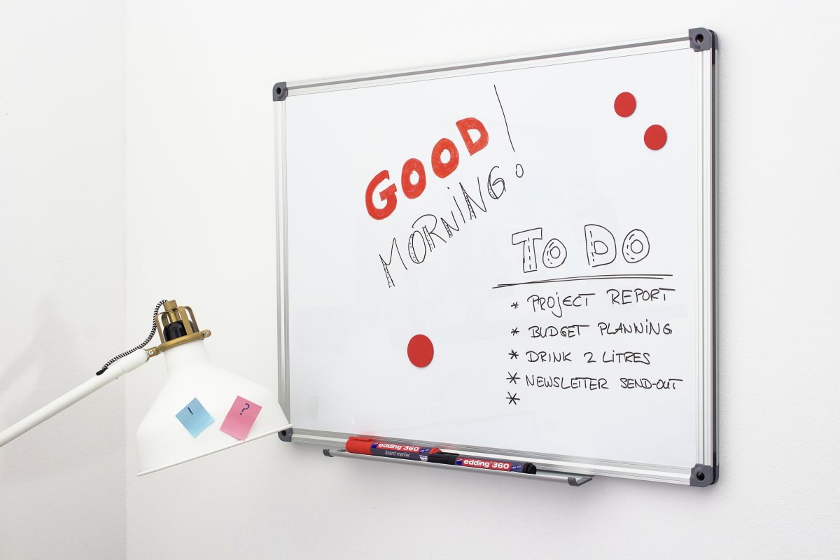 Edding 360 whiteboardpenna, svart