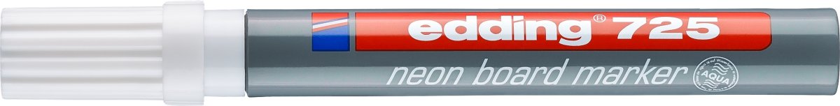 Edding 725 NEON whiteboard marker, hvid