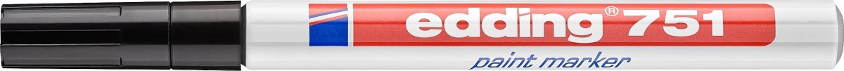 Edding 751 Paintmarker, svart