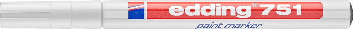 Edding 751 Paintmarker, vit
