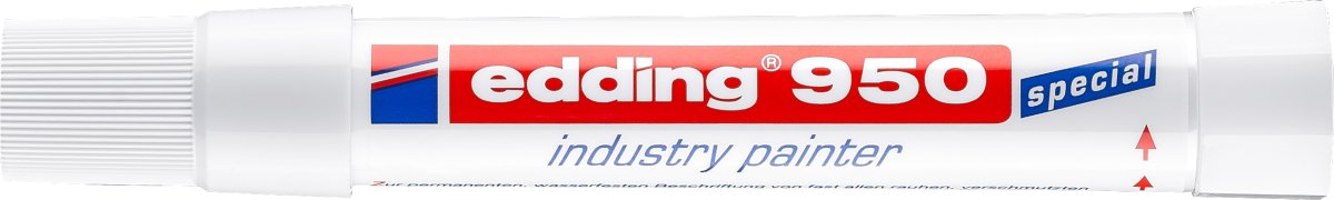 Edding Industrimärkpenna 950, vit