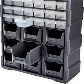 Probuilder öppen organisatör, 39 lådor