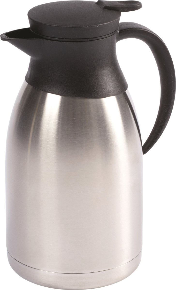 Termoskanna 1,5 L Matt stål Låg