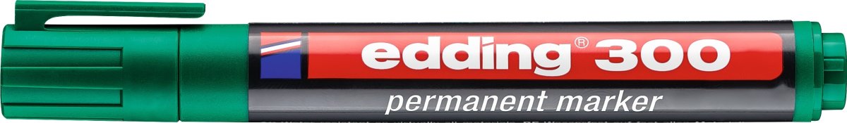 Permanent märkpenna Edding 300 Grön