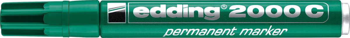 Permanent märkpenna Edding 2000C Grön