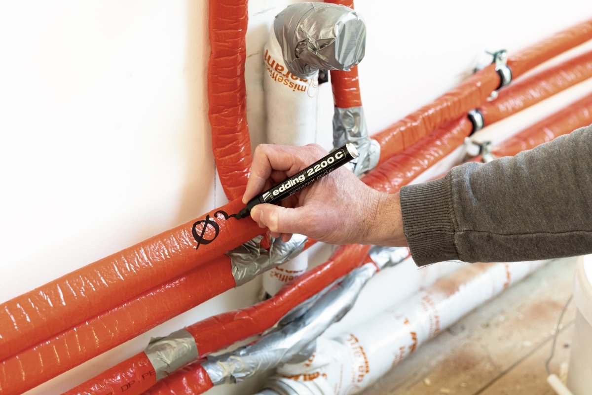 Märkpenna Edding 2200C Permanent Svart
