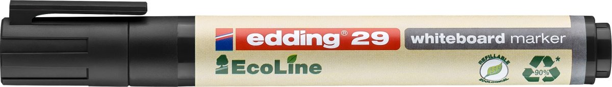 Whiteboardpenna Edding 29 Ecoline Svart