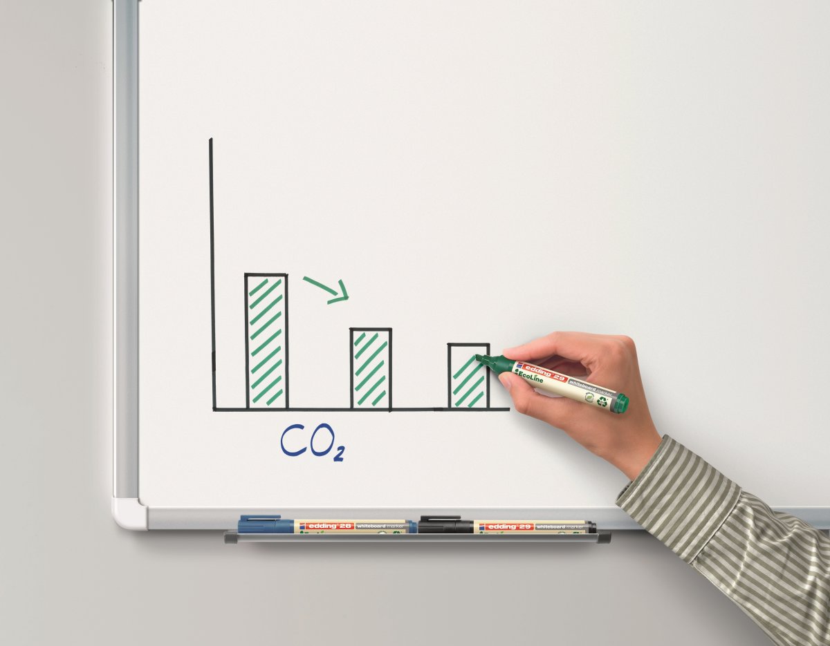 Whiteboardpenna Edding 29 Ecoline Svart