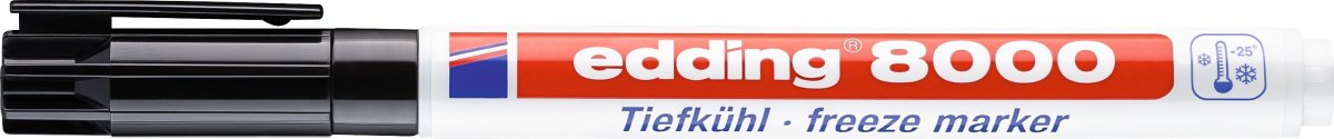 Märkpenna Edding 8000 Freeze Svart