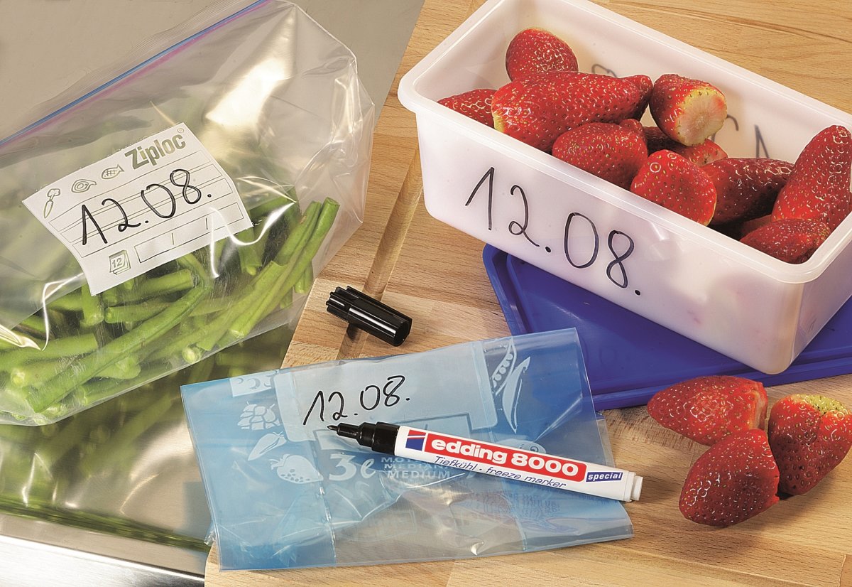 Märkpenna Edding 8000 Freeze Svart