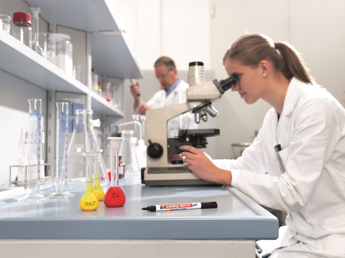 Märkpenna Edding 8014 Laboratory Svart