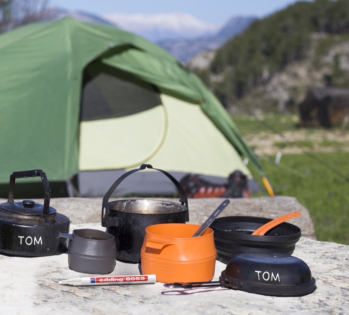 Märkpenna Edding 8055 Outdoor Vit