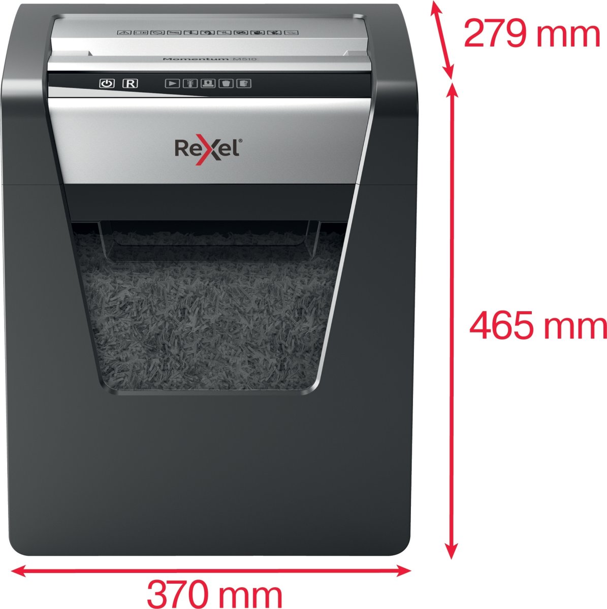 Dokumentförstörare Rexel Momentum M510