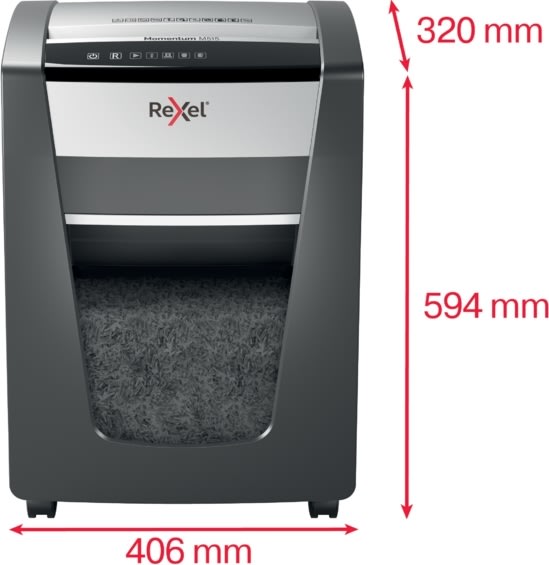 Dokumentförstörare Rexel Momentum M515