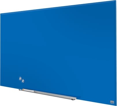 Whiteboard Nobo Diamond Glas Blå 71,1x126 cm