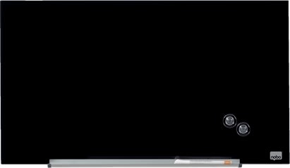 Whiteboard Nobo Diamond I glas Svart 38,1 x 67,7 c