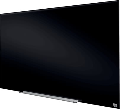 Whiteboard Nobo Diamond Glas Svart 71,1x126 cm