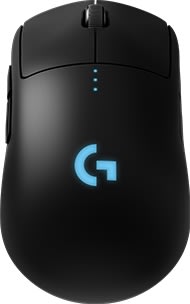 Spelmus Logitech G Pro Trådlös Svart