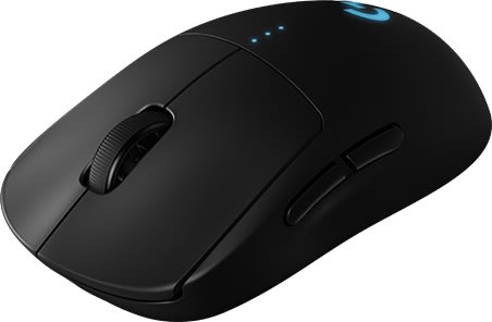 Spelmus Logitech G Pro Trådlös Svart
