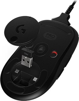 Spelmus Logitech G Pro Trådlös Svart