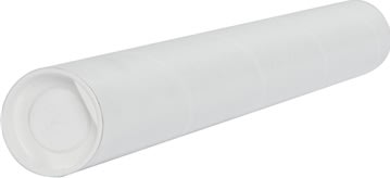 Papprör med lock, Ø50x1,5x550 mm