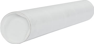 Papprör med lock, Ø80x2,0x750 mm
