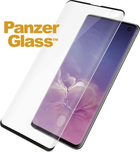 PanzerGlass Samsung Galaxy S10 sort (CaseFriendly)