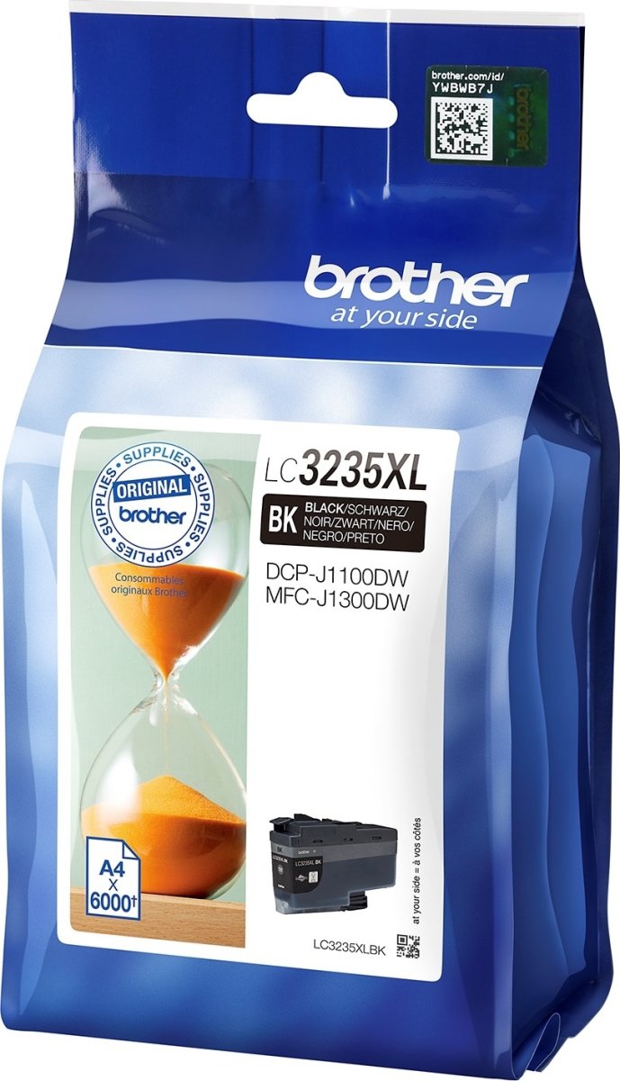 Bläckpatron Brother LC3235XL Svart 6000 sidor