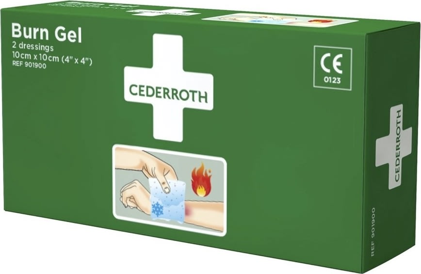 Brännskadeförband Cederroth Burn Gel 2 st
